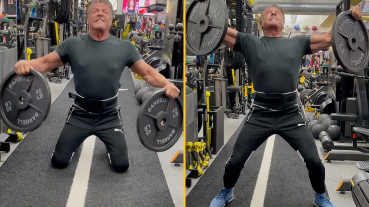 Sylvester Stallone accused of faking insanely difficult workout - JOE.co.uk