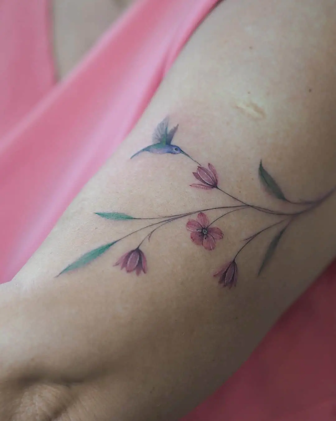 FLower tattoo design by violka.ink