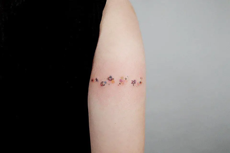 Star tattoo design by nieun tat2