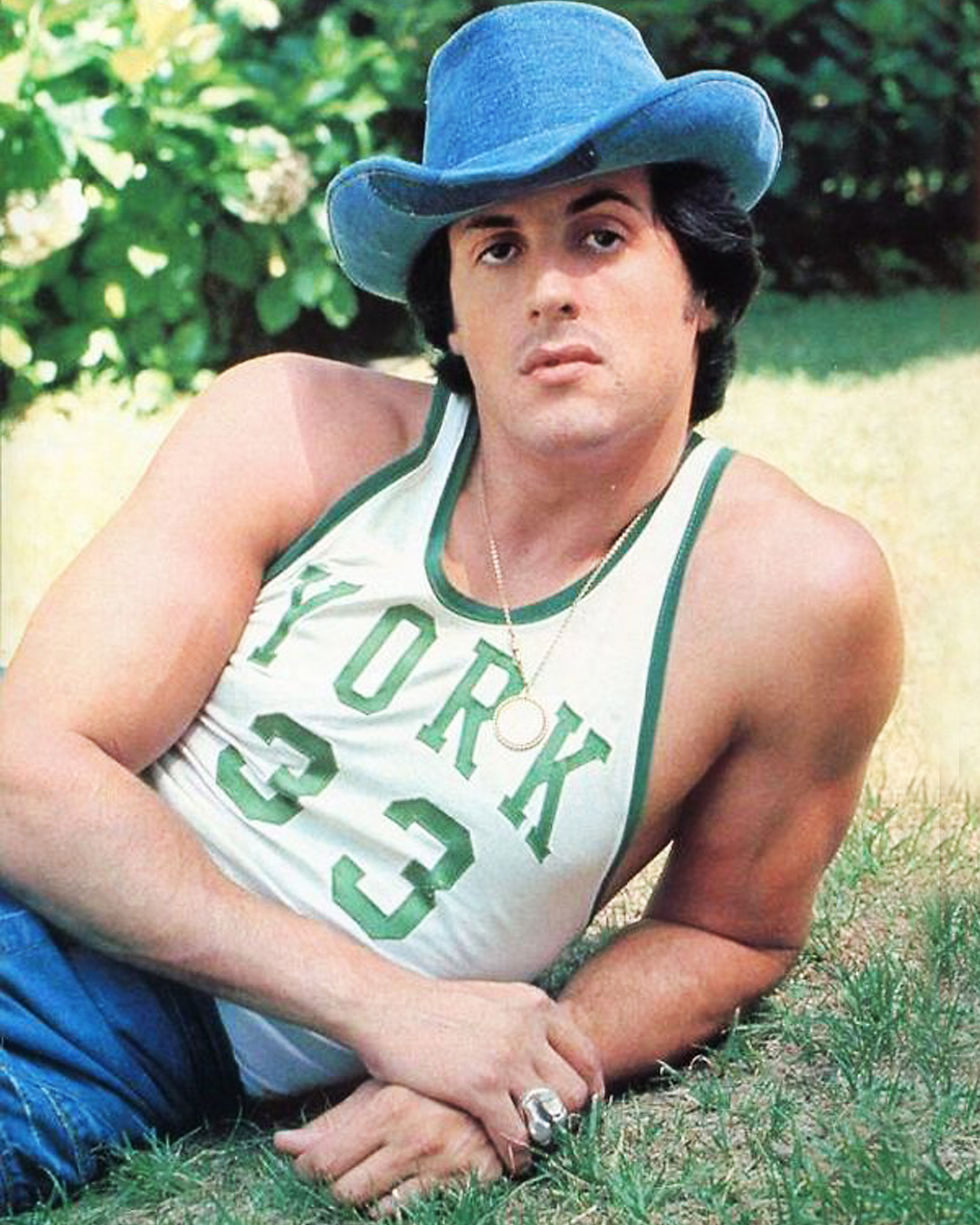 Young Sylvester Stallone in the Park | mysite