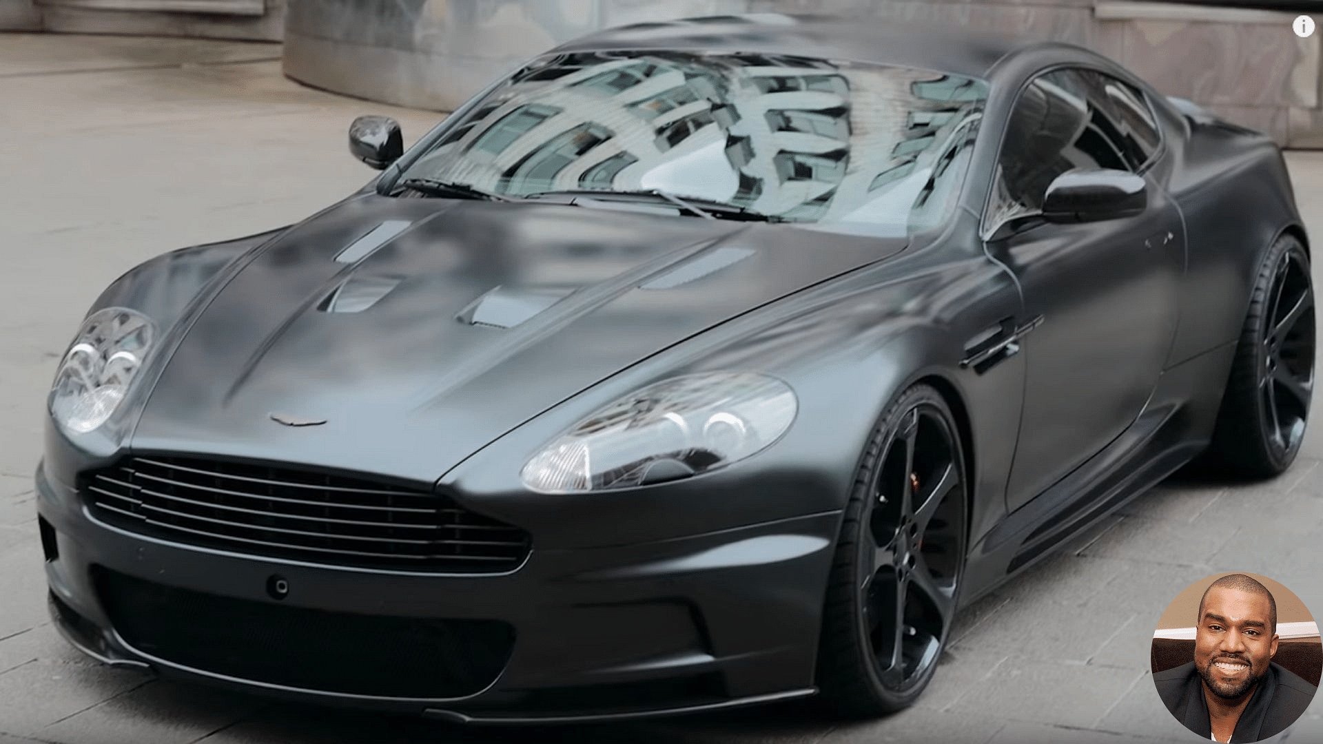 Kanye West's Aston Martin 