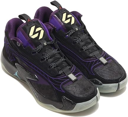 Amazon.co.jp: Nike DX9012-001 Jordan Luka 2 PF Jordan LUKA 2 PF  Black/Purple/Gray, black/purple/grey : Clothing, Shoes & Jewelry