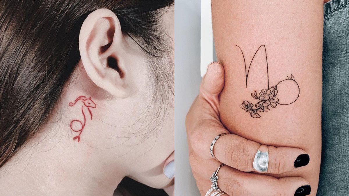 10 Dainty and Eye-Catching Tattoo Ideas You'll Love If You're a Capricorn