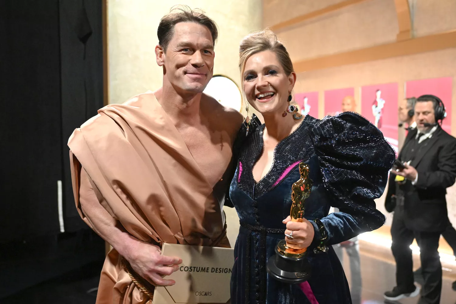 John Cena and Holly Waddington