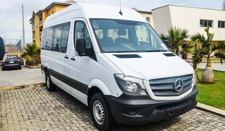 tiwa savage mercedes Benz Sprinter