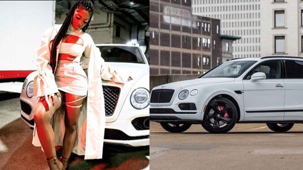 Tiwa Savage’s Bentley Bentayga