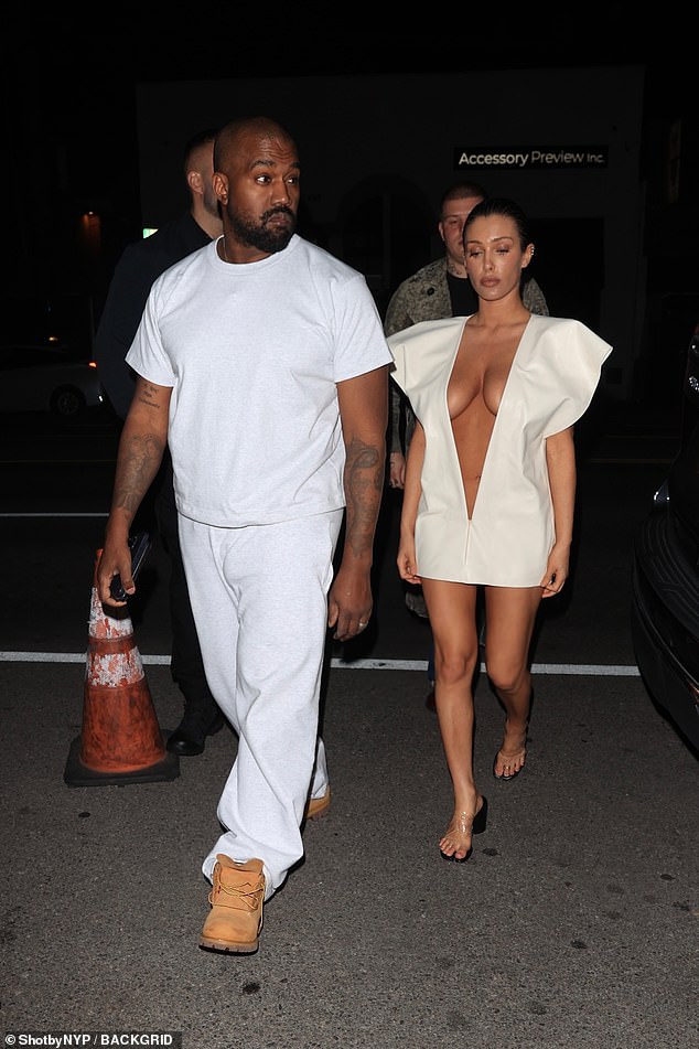 Kanye is widely believed to be behind Bianca's outrageous fashion choices