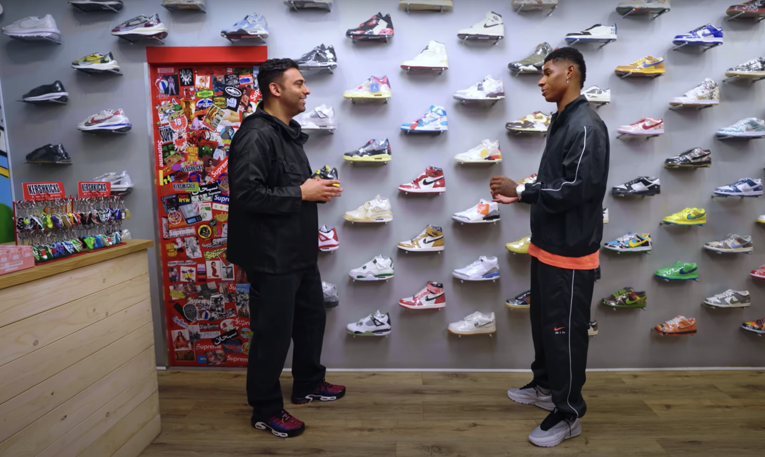 Watch Marcus Rashford go 'Sneaker Shopping' with Complex - GRM Daily