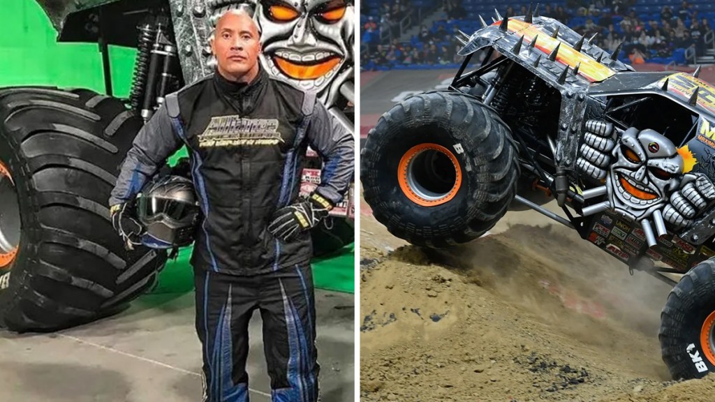 Dwayne Johnson sẽ đóng vai chính trong bộ phim Monster Jam live-action của Disney