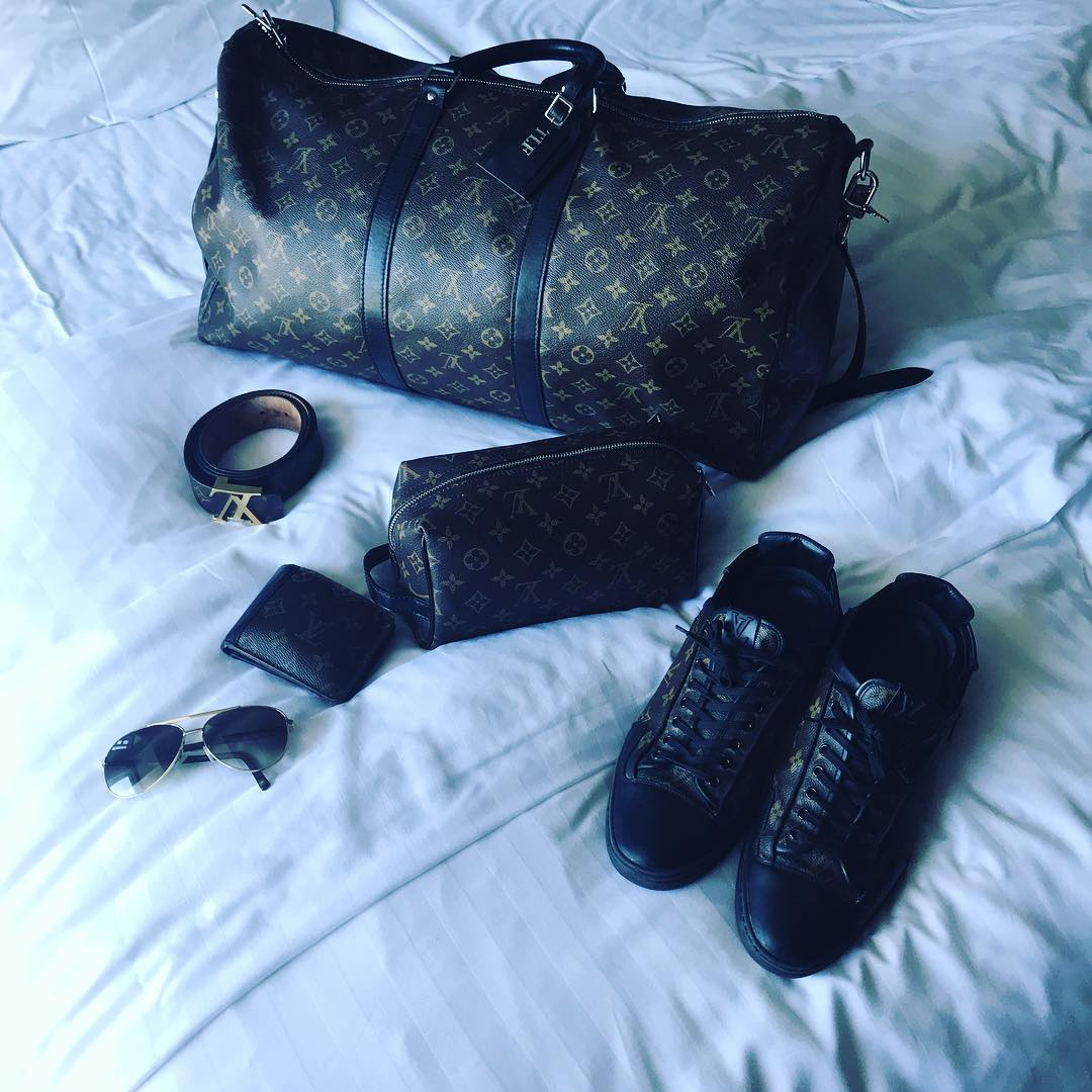 Fury has shown off his Louis Vuitton collection on Instagram