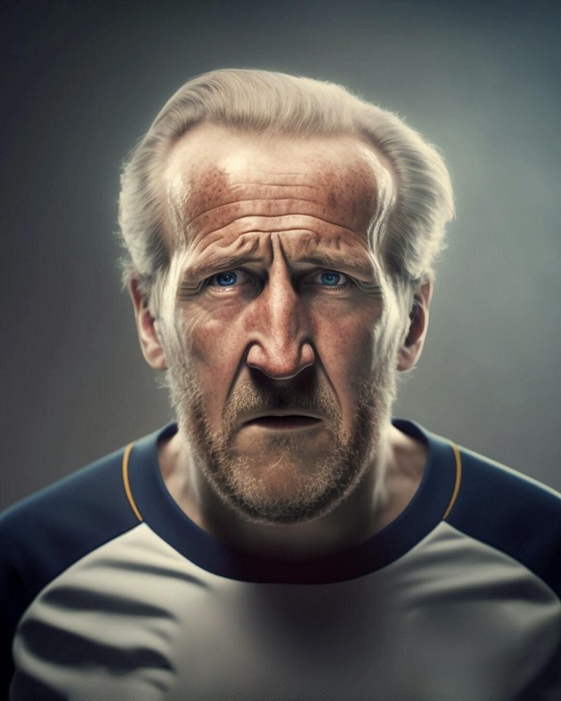 Messi, Cristiano Ronaldo, Mbappe, Neymar... when they're old! This is how the greatest footballers will look when they are seniors - Bóng Đá