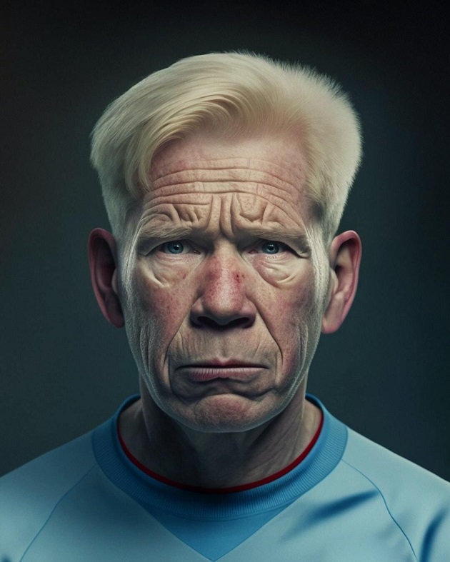 Messi, Cristiano Ronaldo, Mbappe, Neymar... when they're old! This is how the greatest footballers will look when they are seniors - Bóng Đá