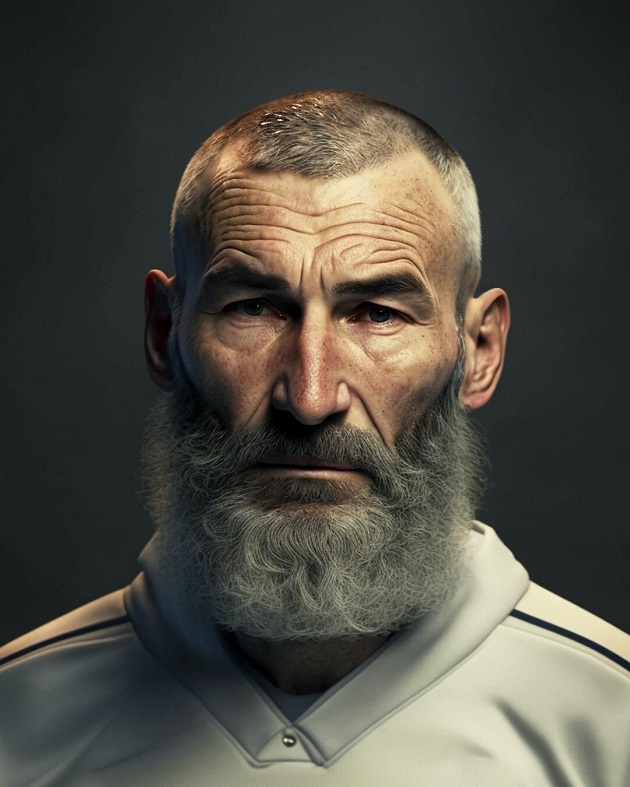 Messi, Cristiano Ronaldo, Mbappe, Neymar... when they're old! This is how the greatest footballers will look when they are seniors - Bóng Đá