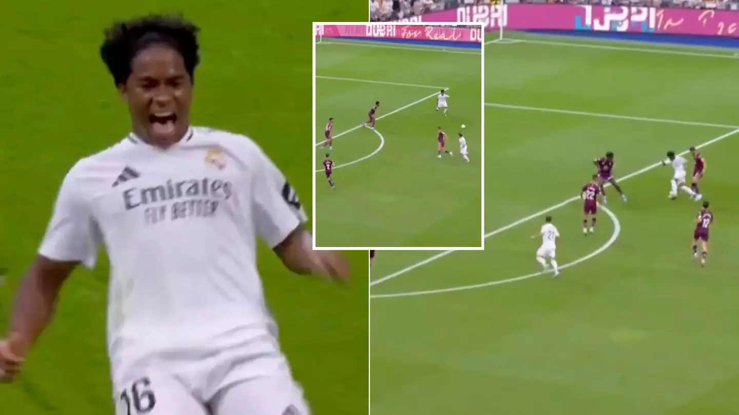 Endrick scores stunning first goal on Real Madrid debut vs Real Valladolid