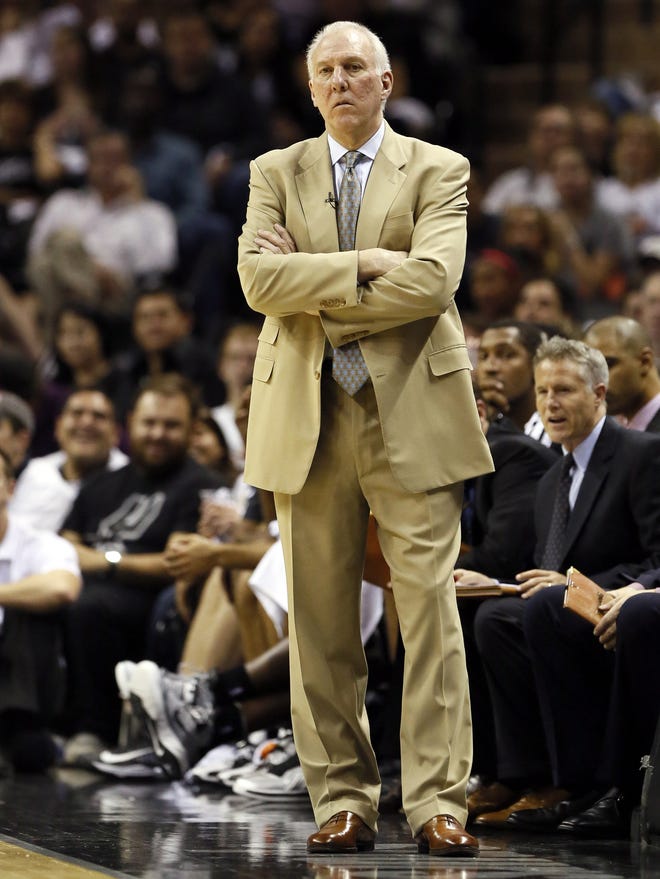 Gregg Popovich doesn't believe in 'happy' during Spurs games