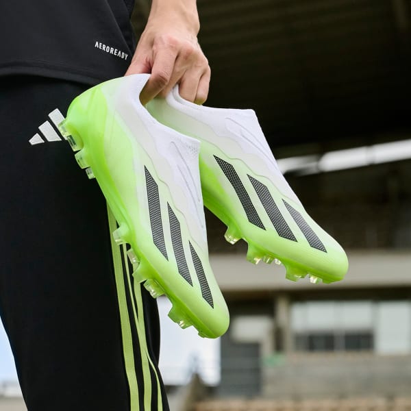 adidas X CRAZYFAST.1 LL FG - White | adidas India