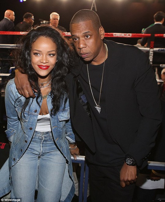 Jay Z and Rihanna