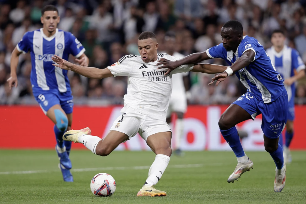 Mbappe ghi bàn, Real Madrid suýt bị cầm hòa dù dẫn trước 3-0 | Báo Dân trí