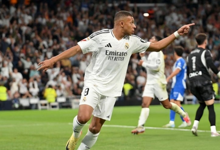 Kết quả - Tỷ số Real Madrid vs Alaves: Mbappe tỏa sáng